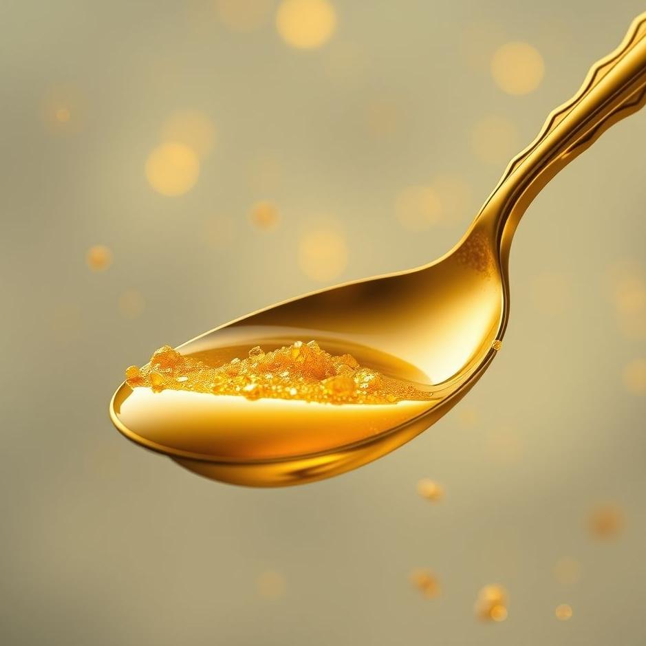 Dream : Taking gold spoon in the dream