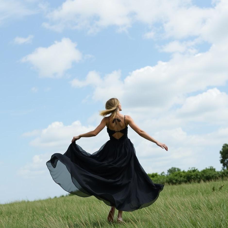 Dream : Taking off a black dress in a dream