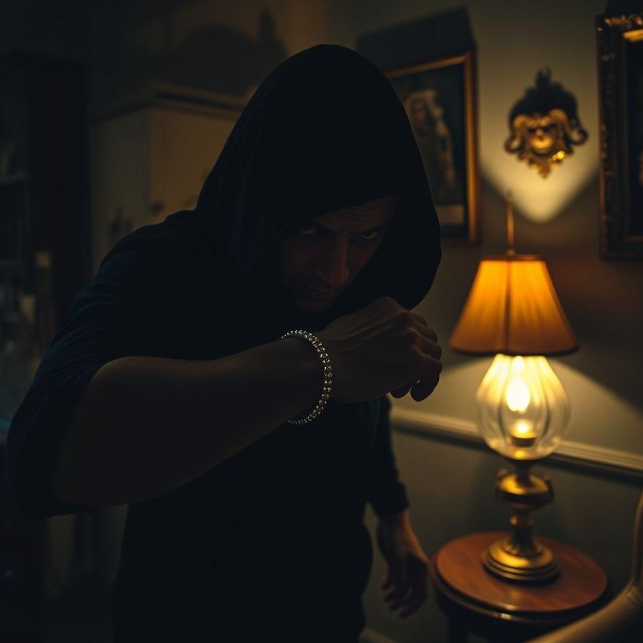 Dream : Taking off a bracelet pursuit 