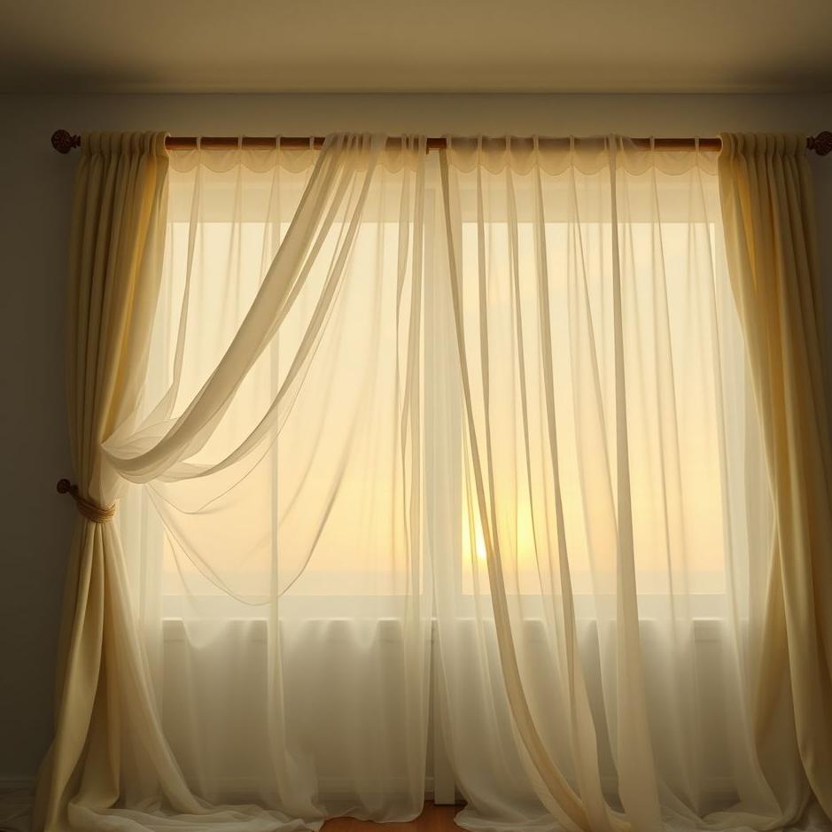 Dream : Taking off and washing curtains in a dream