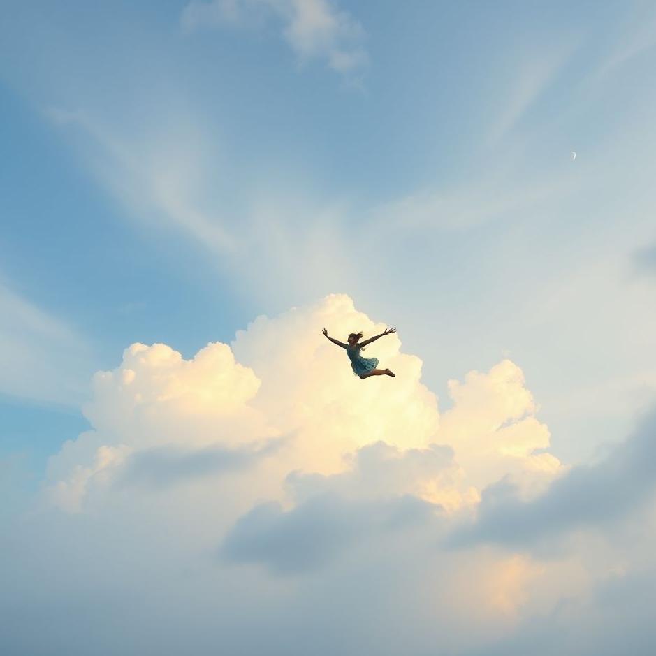 Dream : Taking off into the sky in a dream