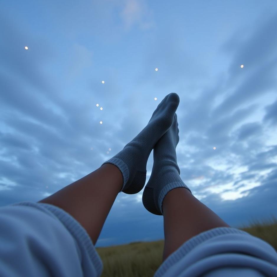 Dream : Taking off socks in a dream