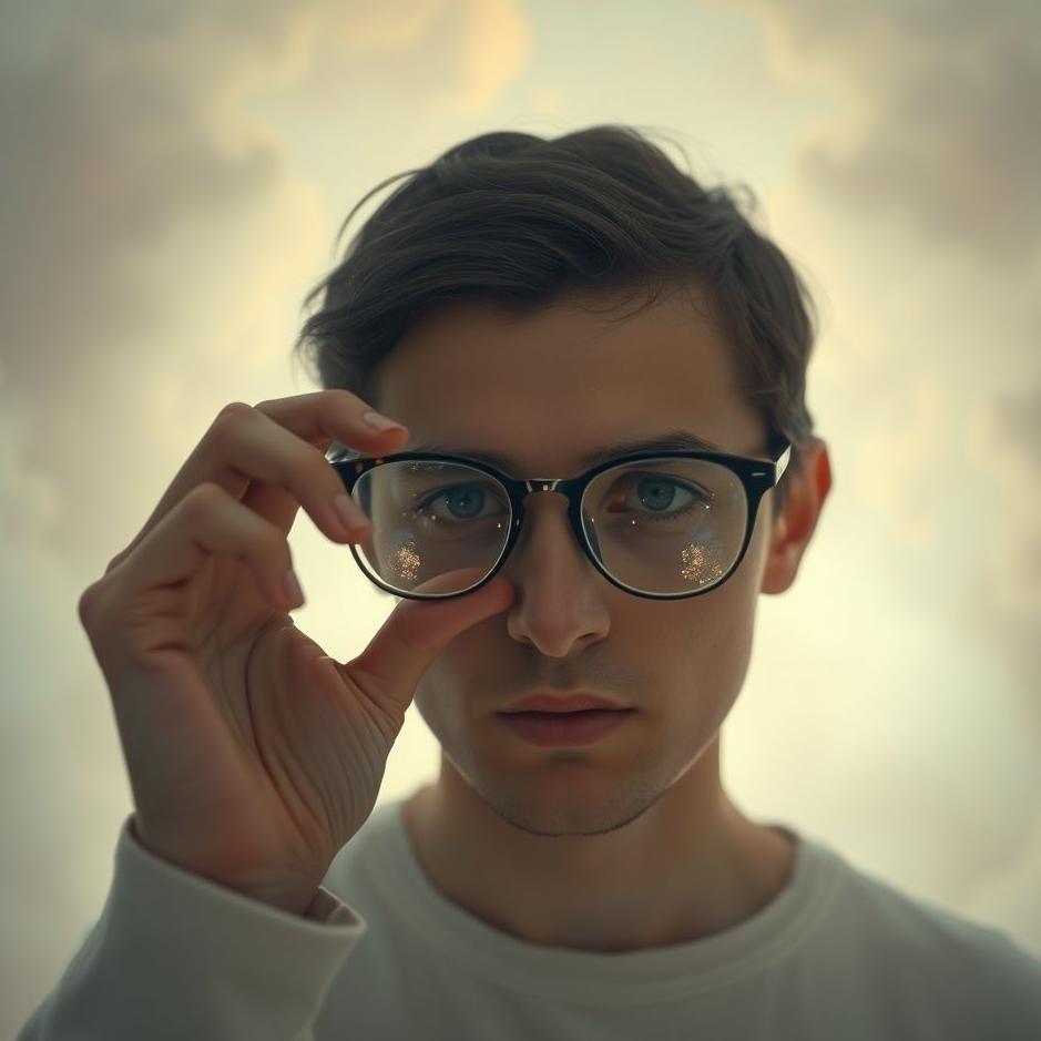 Dream : Taking off your glasses in a dream