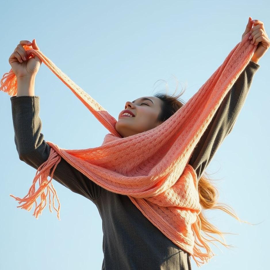 Dream : Taking off your scarf in a dream