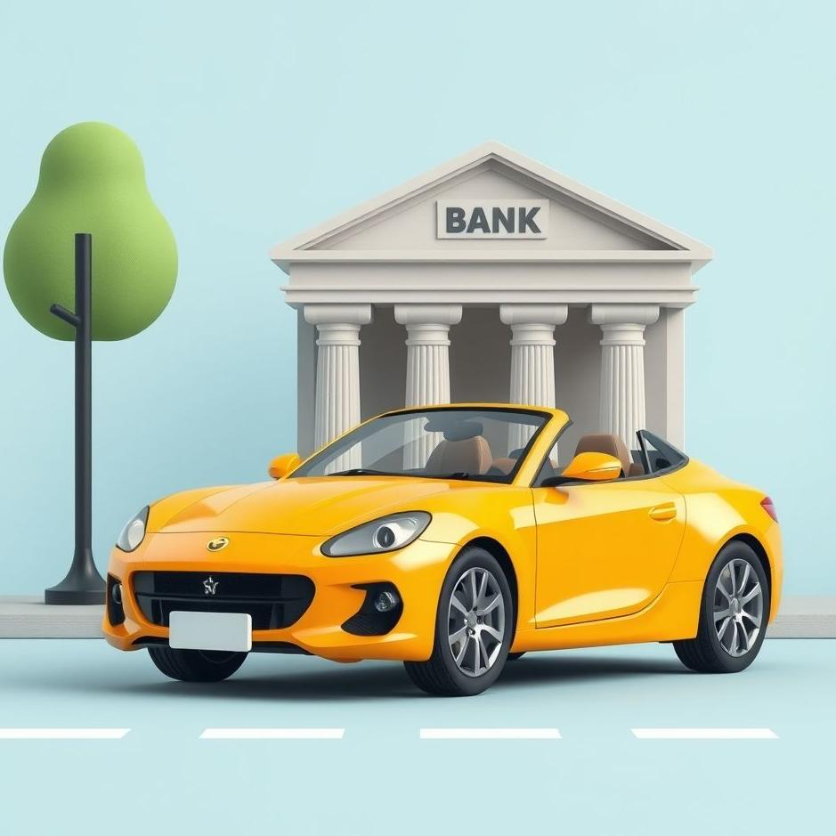 Dream : Taking out a loan from a bank and buying a car 