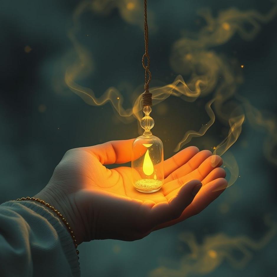 Dream : Taking out an amulet in a dream