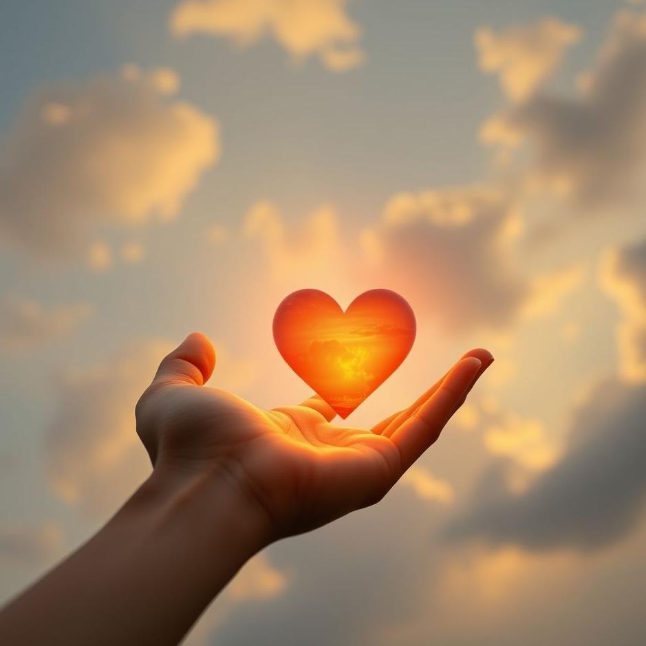 Dream : Taking the heart in your hand in a dream