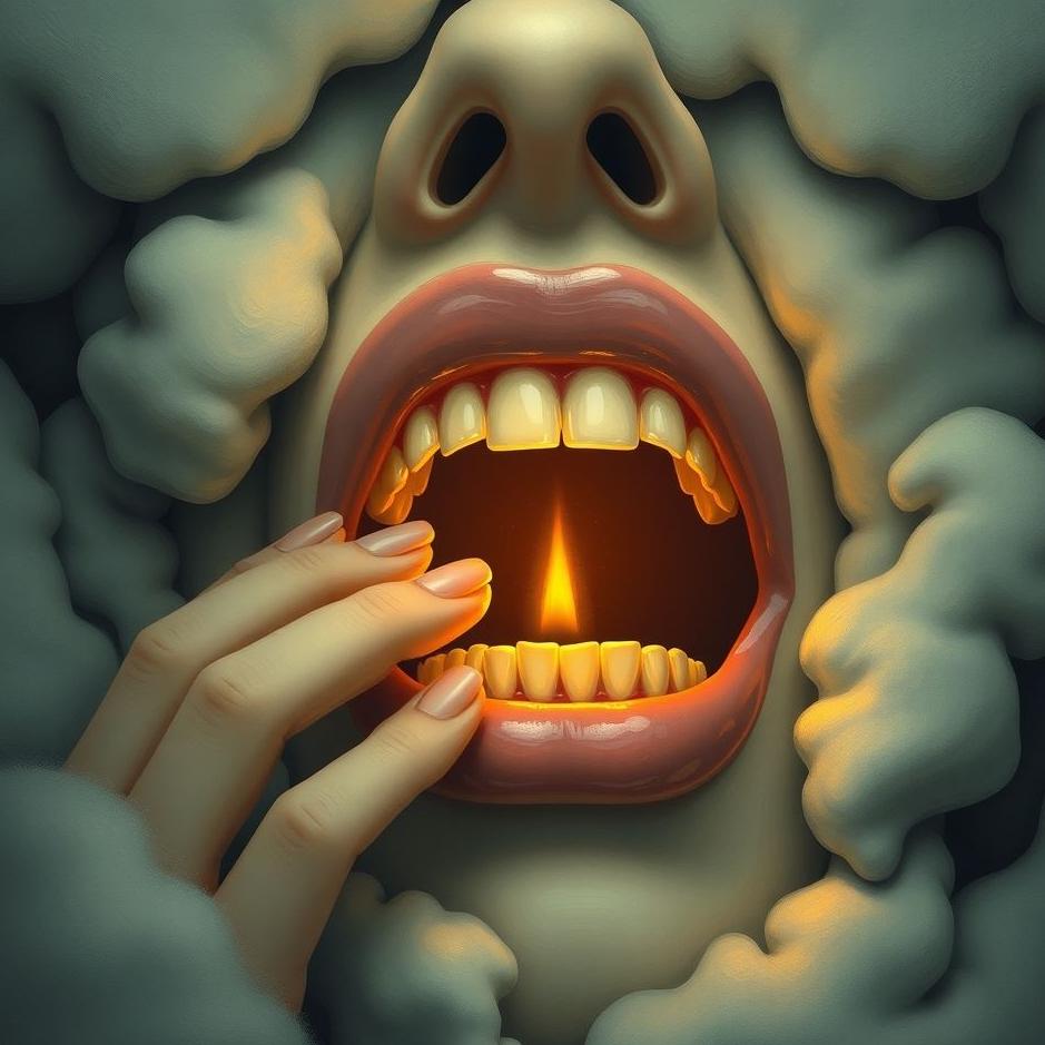 Dream : Taking the mouth in the dream