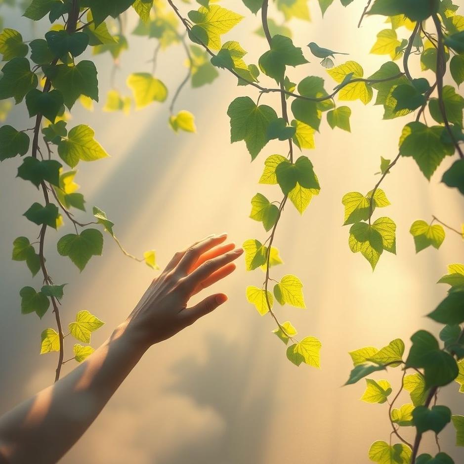 Dream : Taking vine leaves in the dream