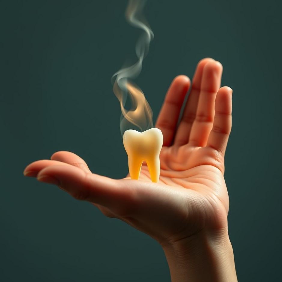 Dream : Taking your own tooth in your hand in a dream