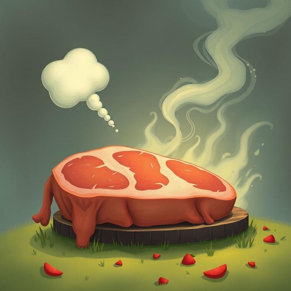 Dream : Talking about meat in a dream