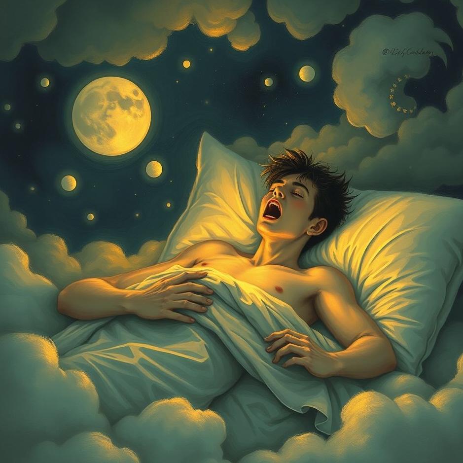 Dream : Talking and delirious in a dream