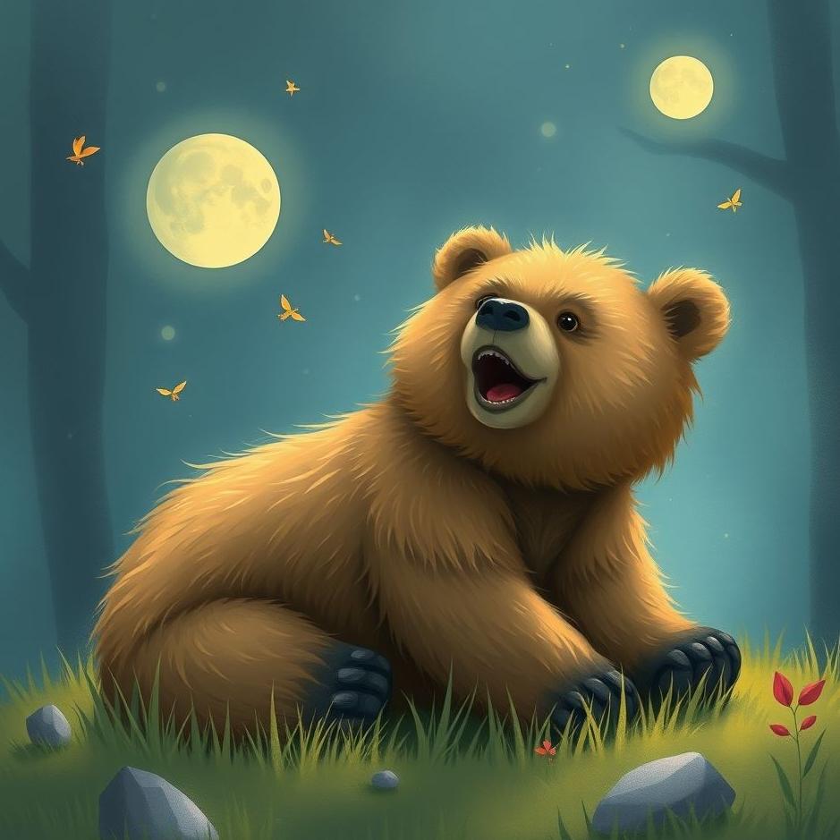 Dream : Talking bear cub in a dream