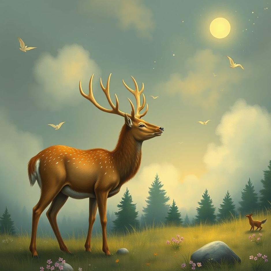 Dream : Talking deer in a dream