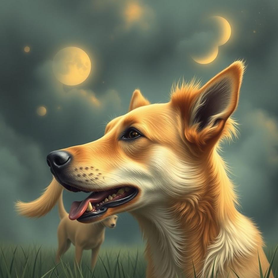 Dream : Talking dog bite in a dream