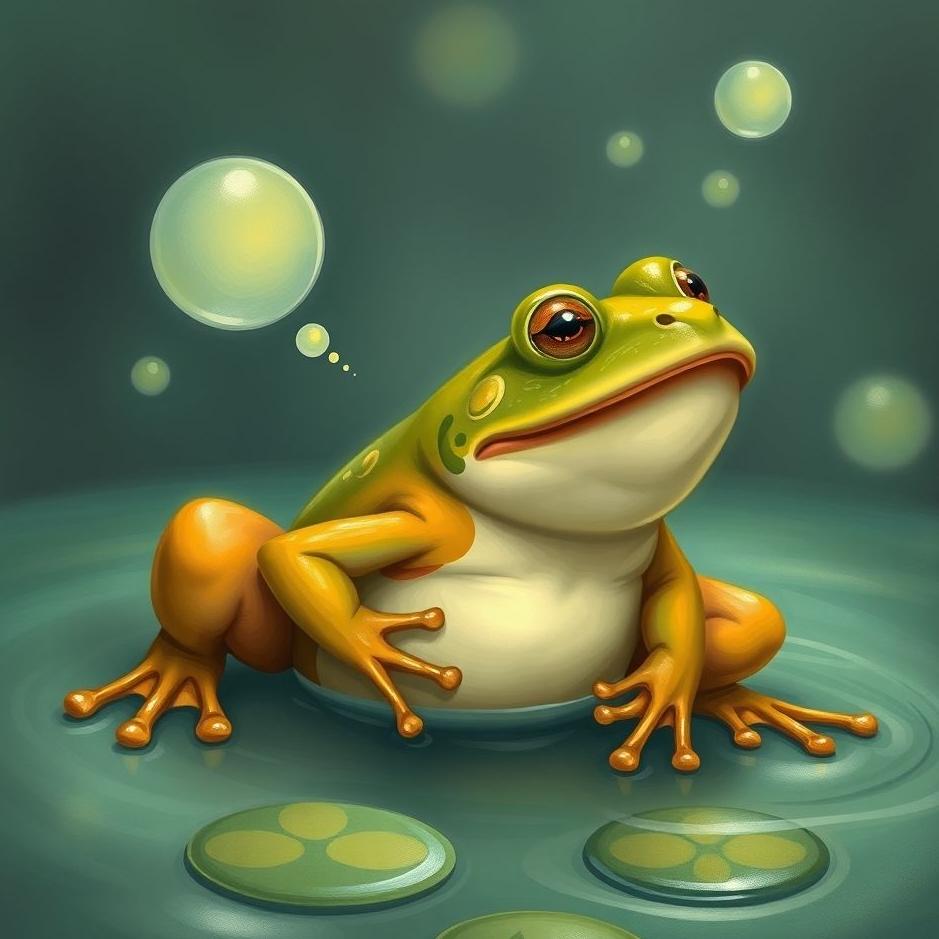 Dream : Talking frog in a dream