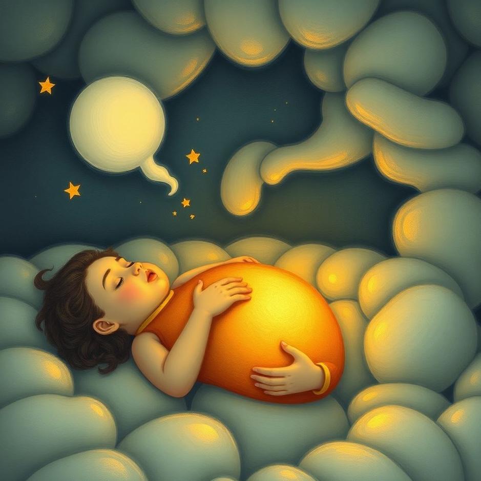 Dream : Talking from your belly in a dream