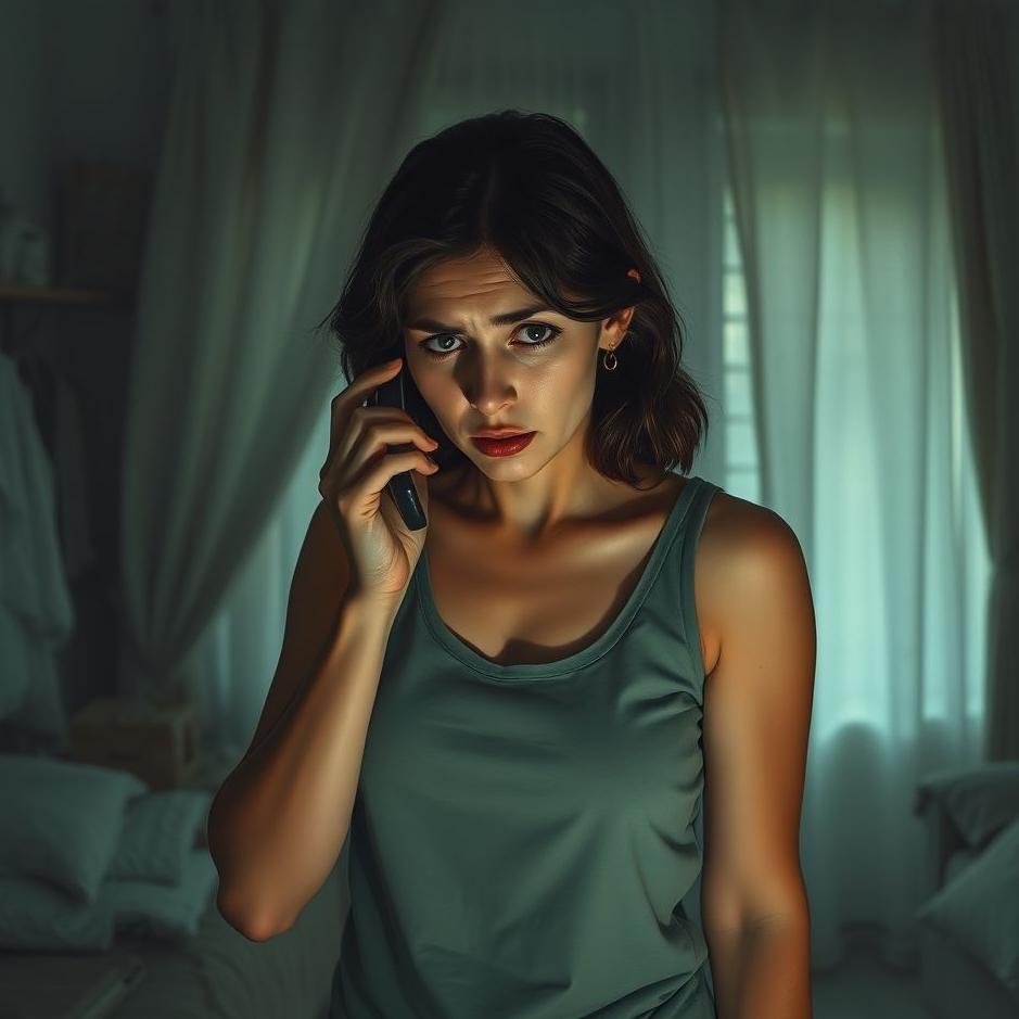 Dream : Talking on the phone with an angry husband in a dream