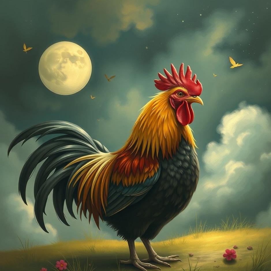 Dream : Talking rooster in a dream