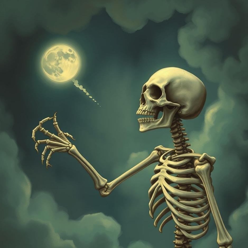 Dream : Talking skeleton in a dream