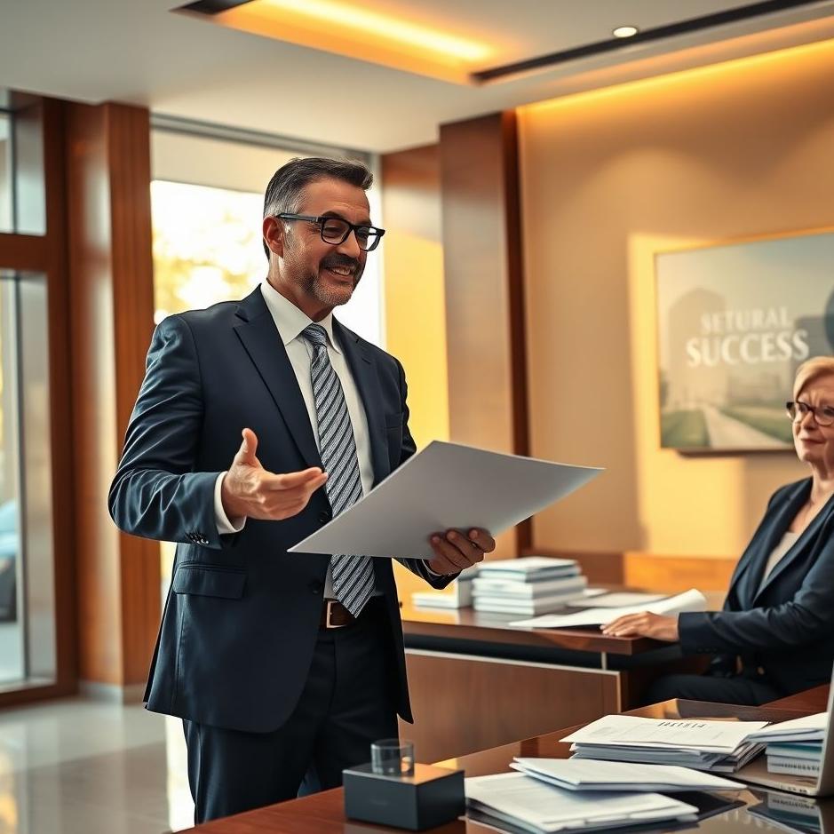 Dream : Talking to a bank manager 