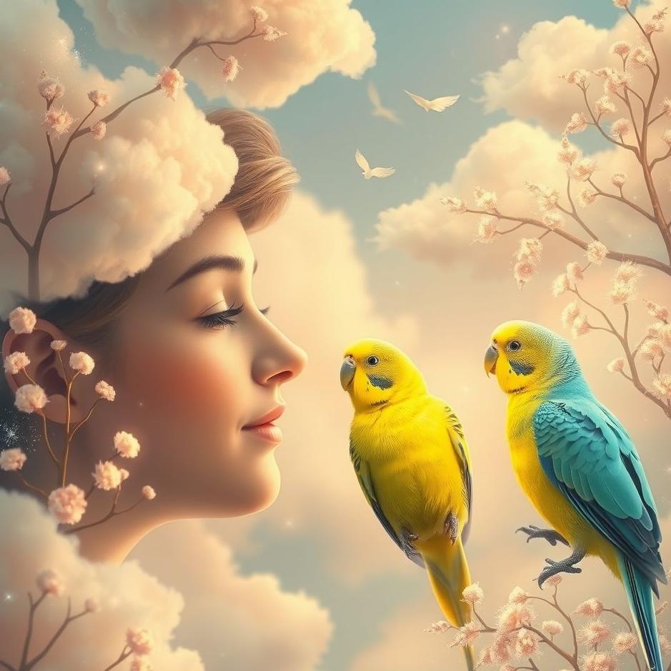 Dream : Talking to a budgie in a dream