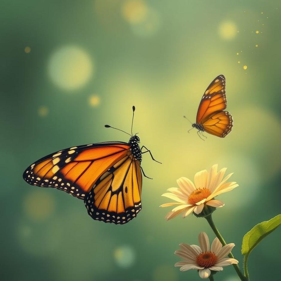 Dream : Talking to a butterfly in a dream