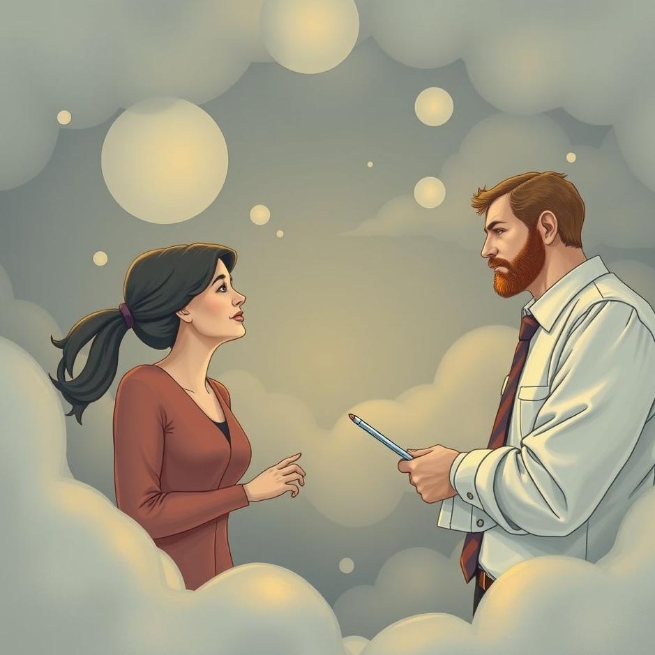 Dream : Talking to a co-worker in a dream