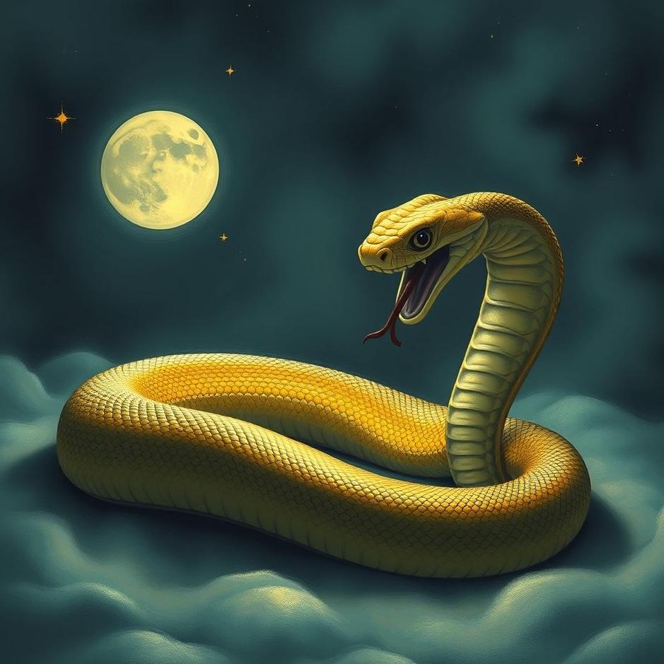 Dream : Talking to a cobra snake in a dream