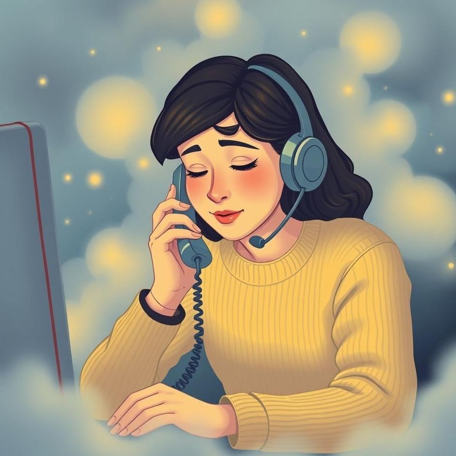 Dream : Talking to a customer on the phone in a dream