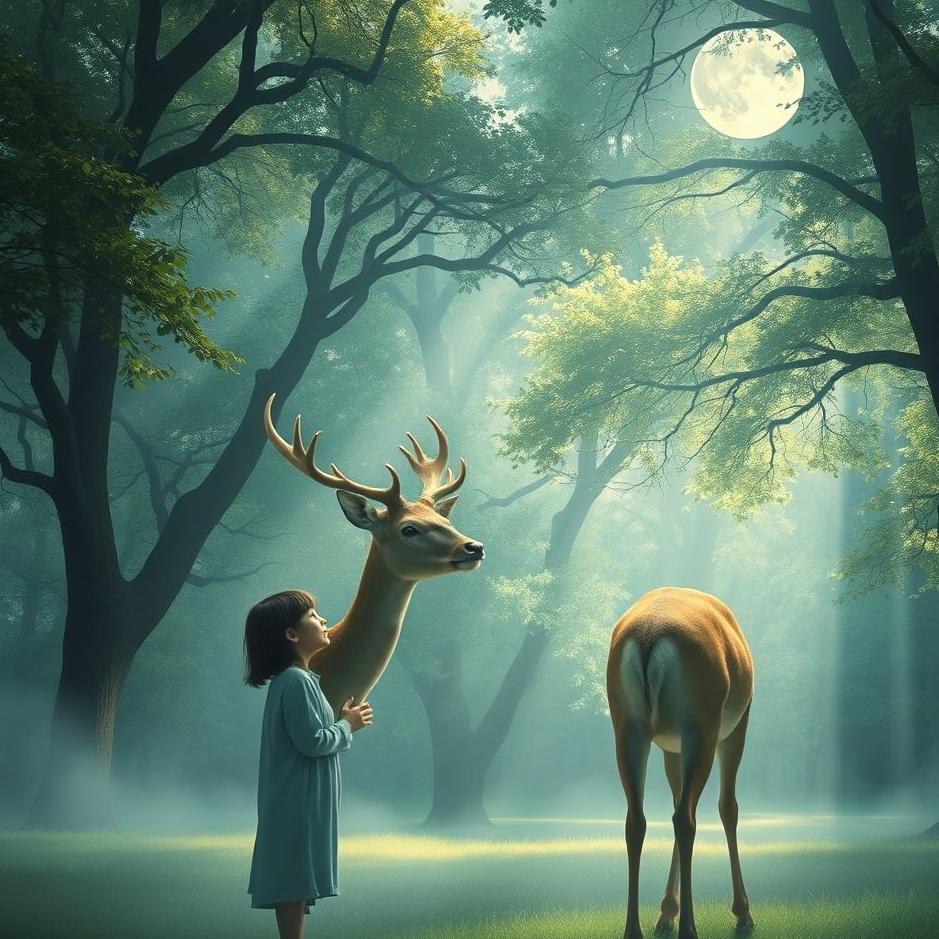 Dream : Talking to a deer in a dream