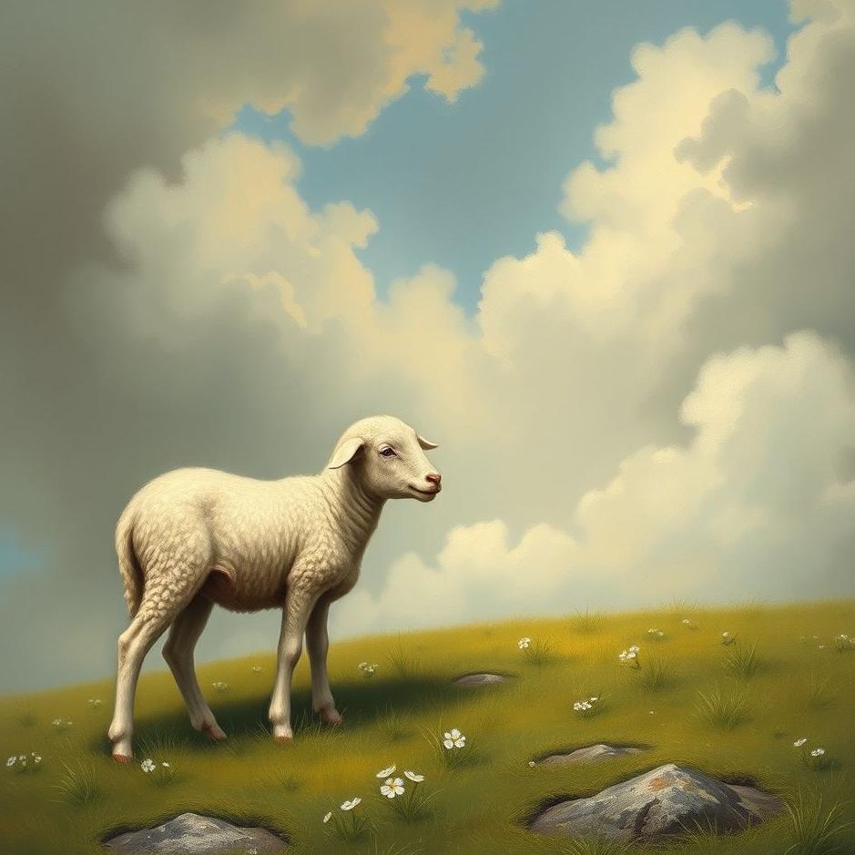 Dream : Talking to a lamb in a dream