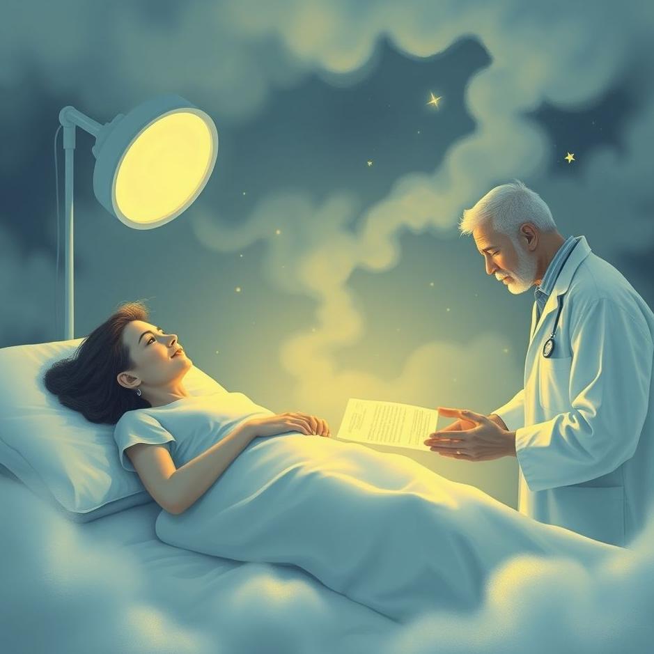Dream : Talking to a patient in a dream