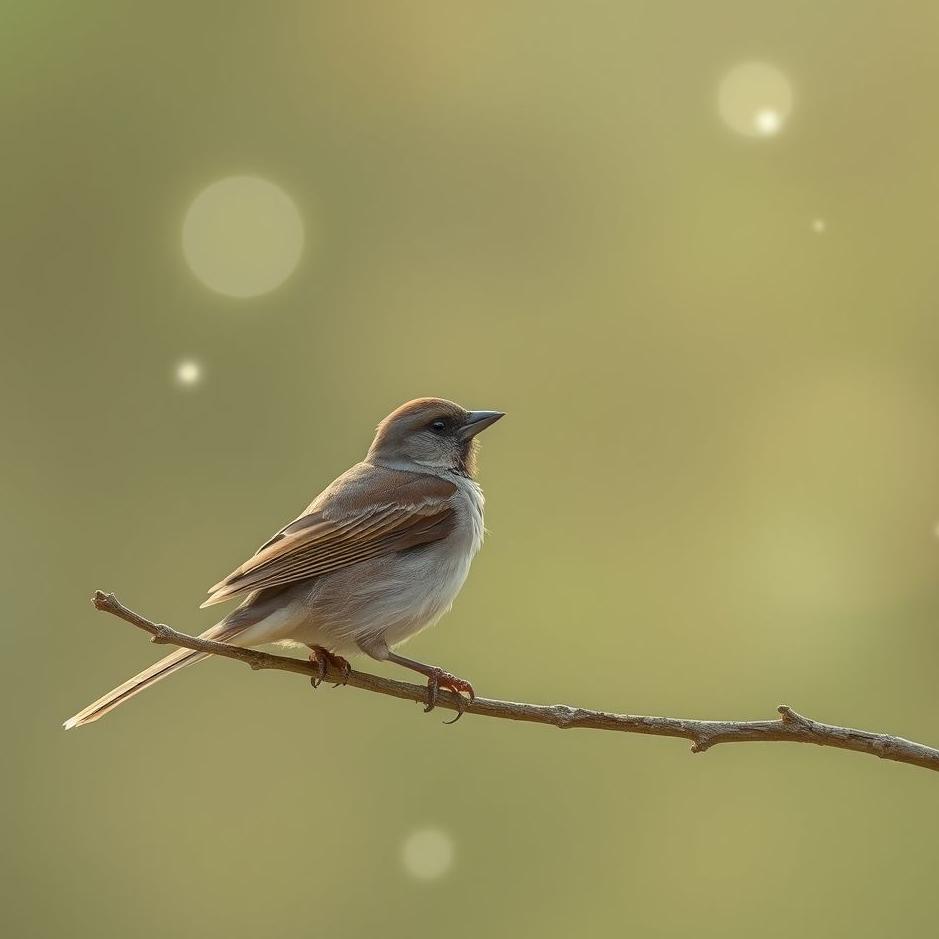 Dream : Talking to a sparrow in a dream