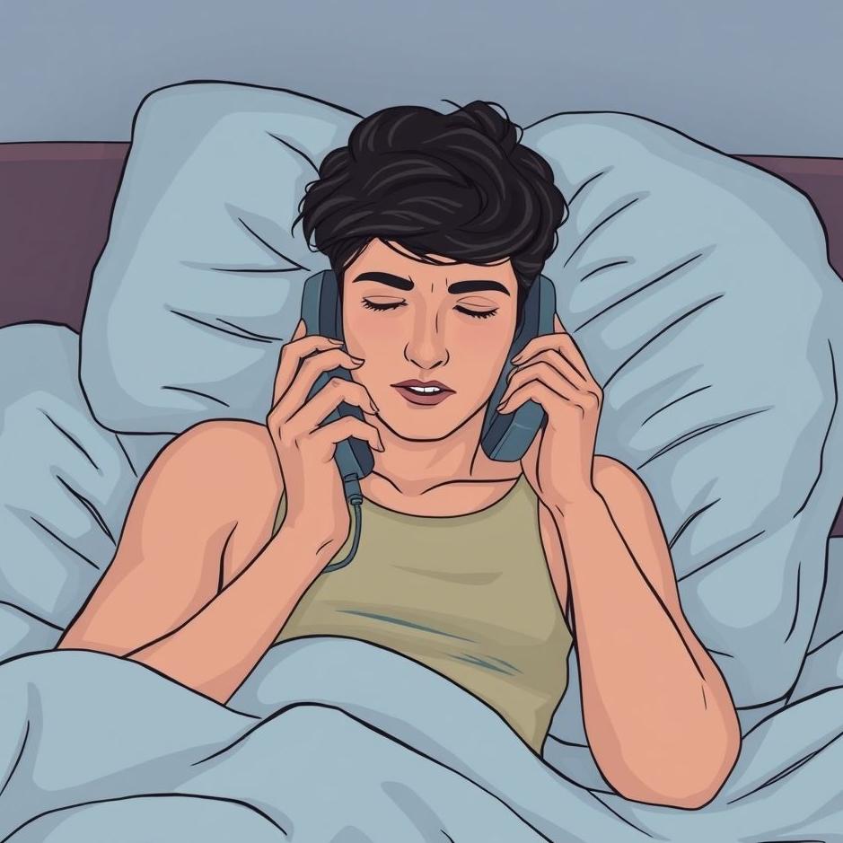 Dream : Talking to an ex-boyfriend on the phone in a dream