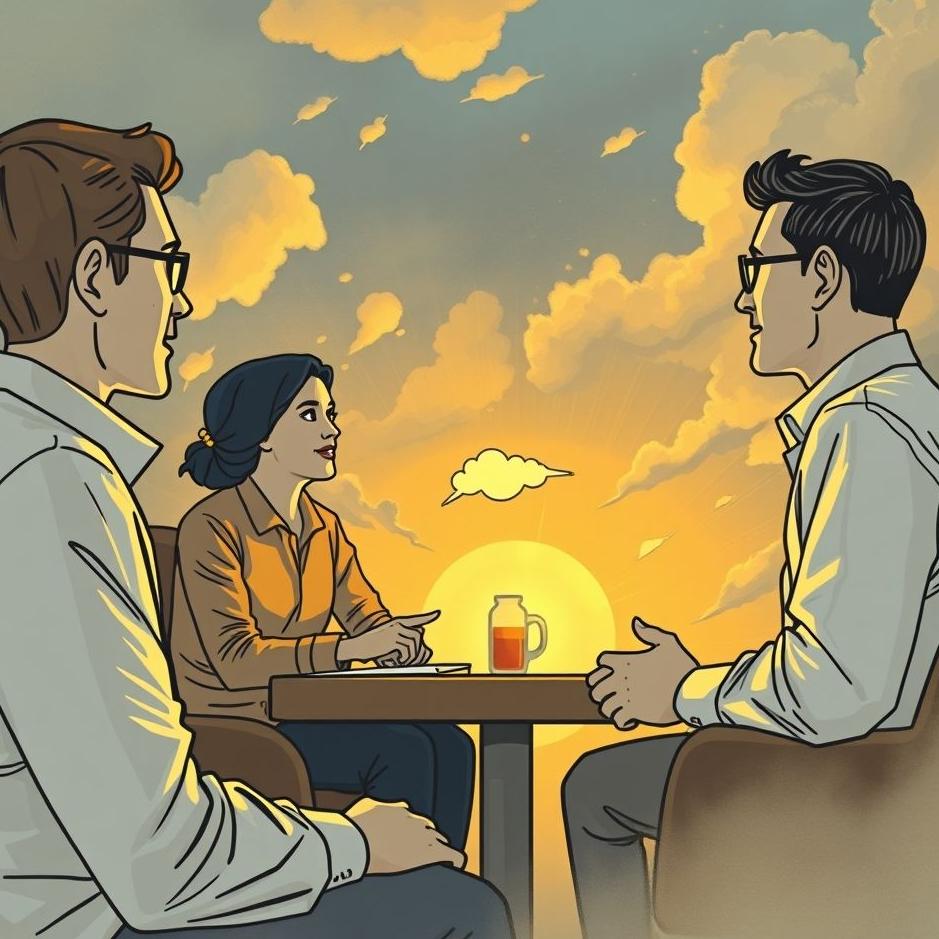 Dream : Talking to colleagues in a dream