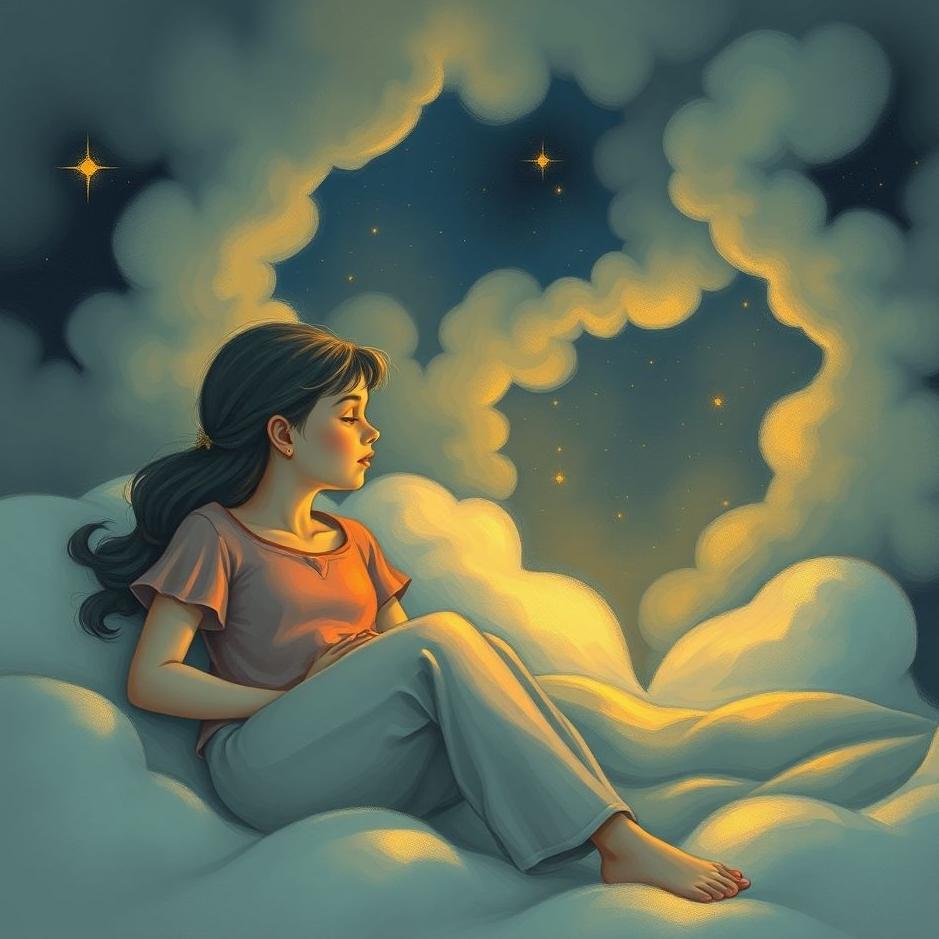 Dream : Talking to his daughter in a dream