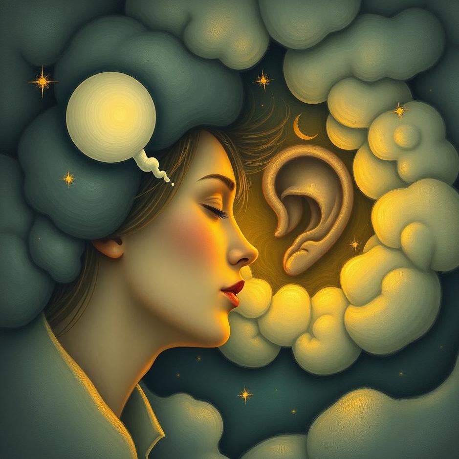 Dream : Talking to one's ear in a dream