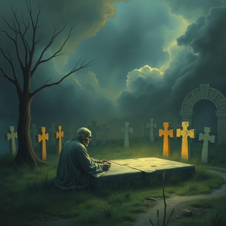 Dream : Talking to the dead in the grave in a dream