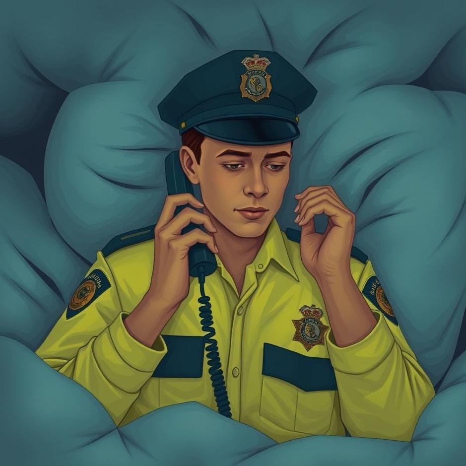 Dream : Talking to the police on the phone in a dream