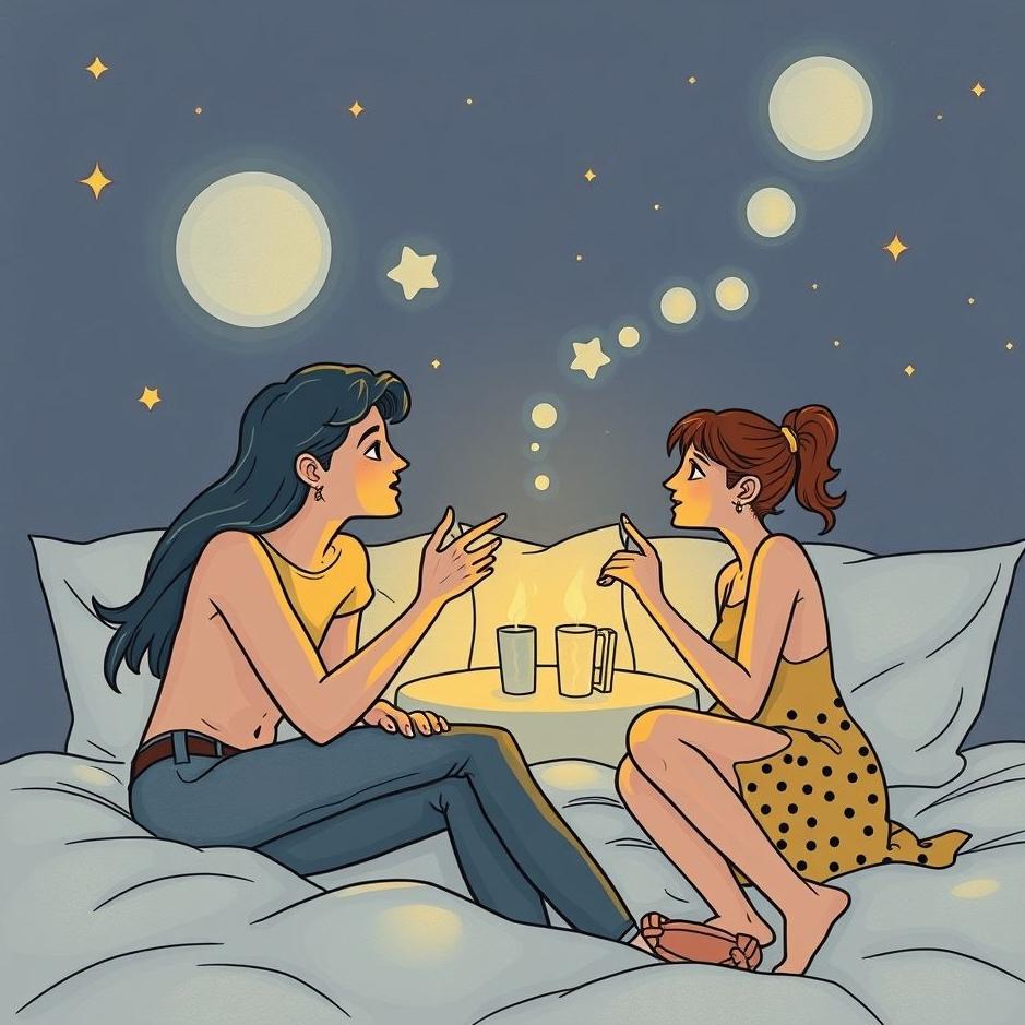 Dream : Talking to your ex-lover's friends in a dream