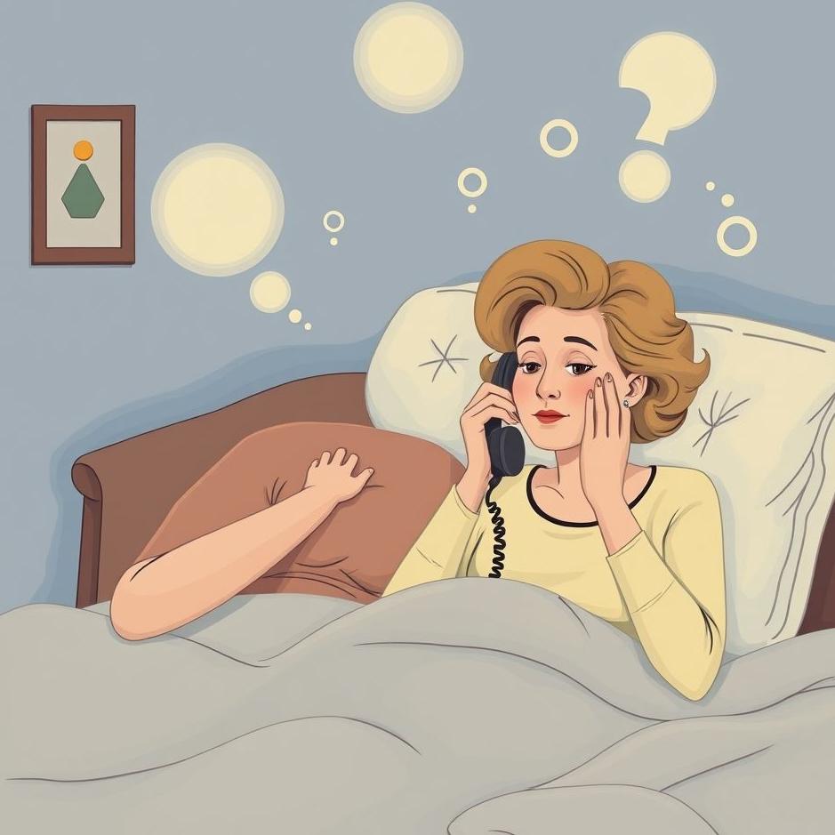 Dream : Talking to your mother-in-law on the phone in a dream