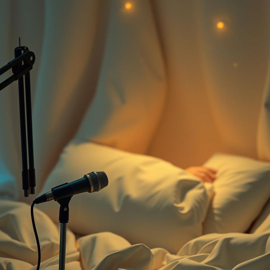 Dream : Talking with a microphone in your dream