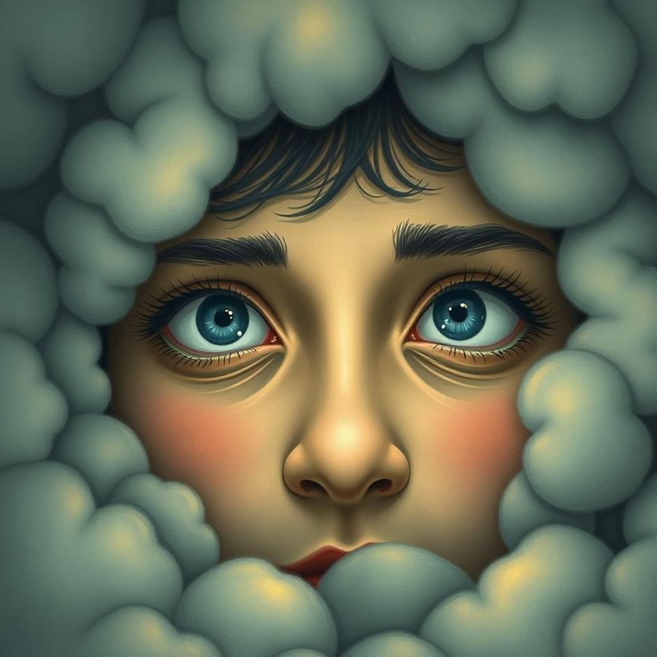 Dream : Talking with eyes in a dream