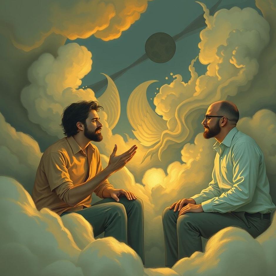 Dream : Talking with men in a dream