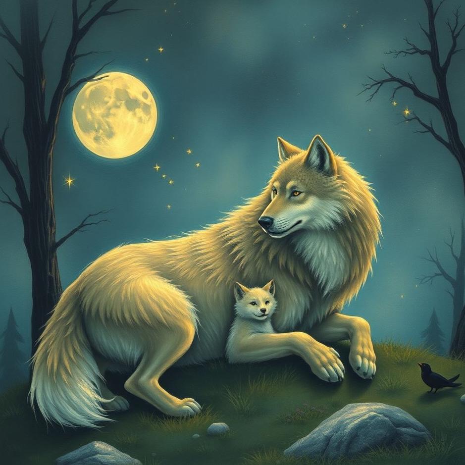 Dream : Talking wolf in a dream