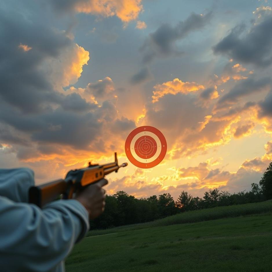 Dream : Target shooting in a dream