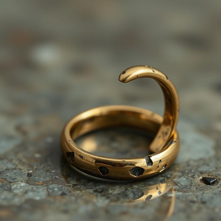 Dream : Tarnished ring in a dream