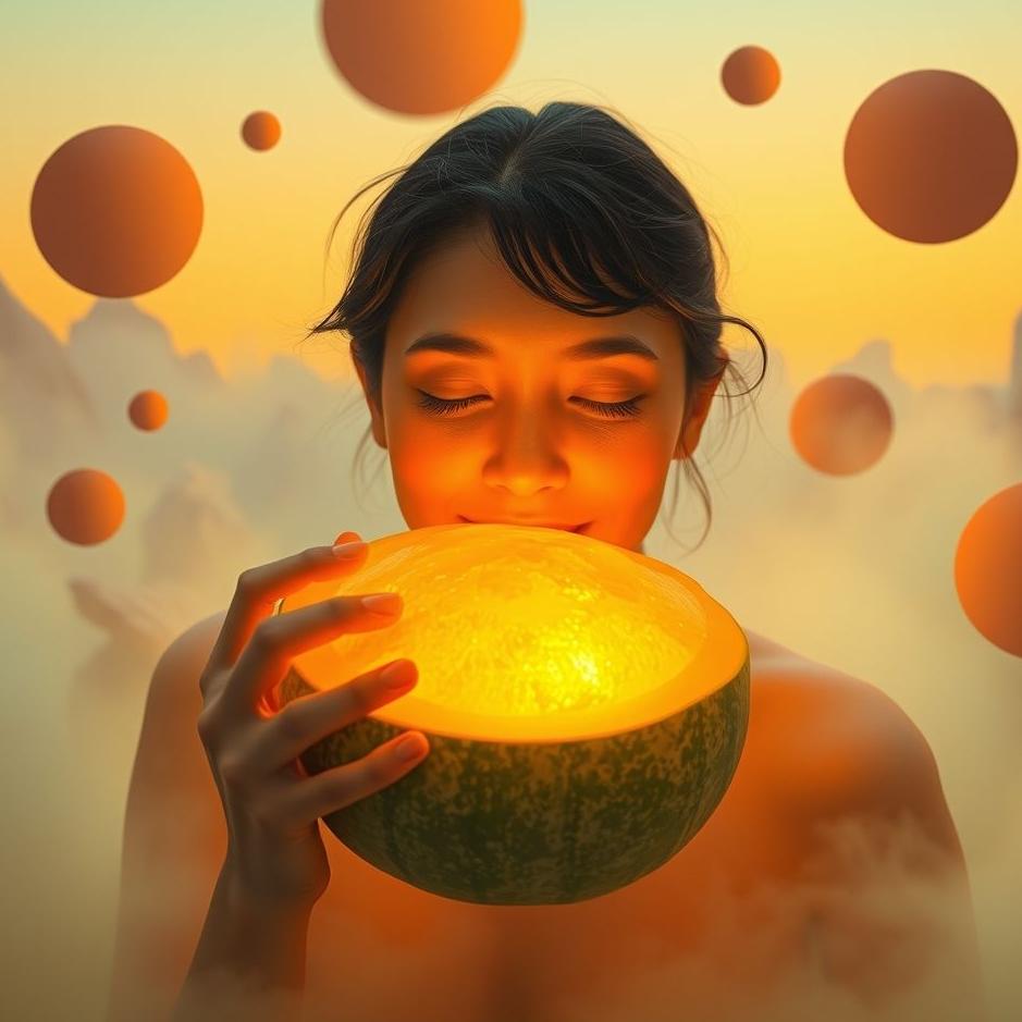 Dream : Tasting a melon in a dream