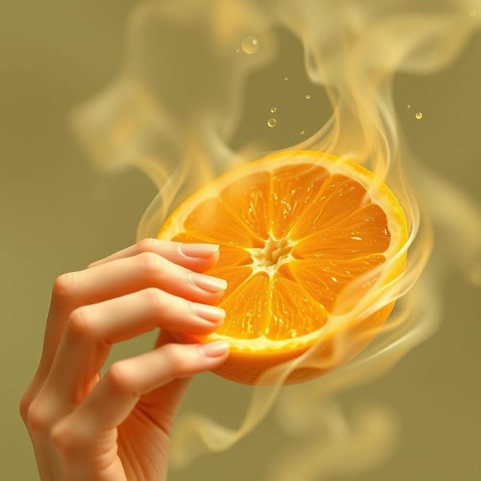 Dream : Tasting an orange in a dream